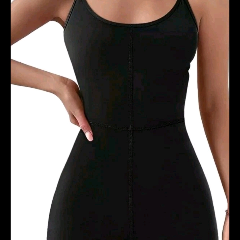 Automet One Piece Black Workout Jumpsuit  Size Small